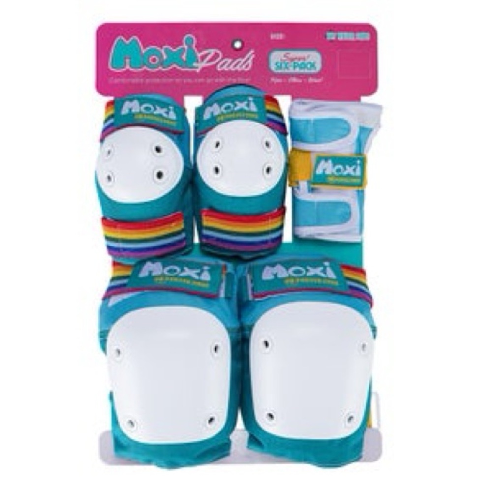 MOXI PADS 6-PACK 187 KILLER PADS JADE 2X THICK SET XXL NWT - Picture 10 of 12